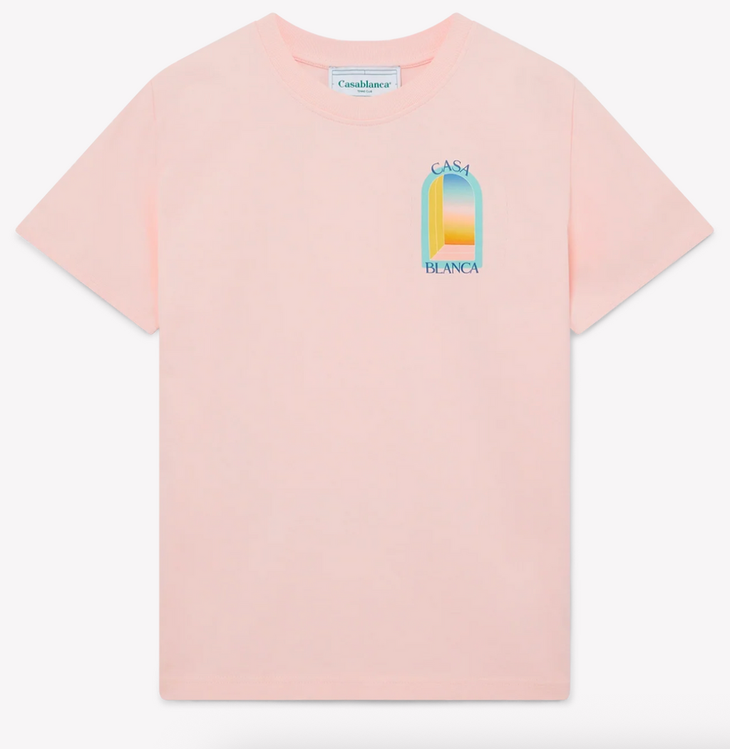 T-Shirt Casablanca a Manche Courtes